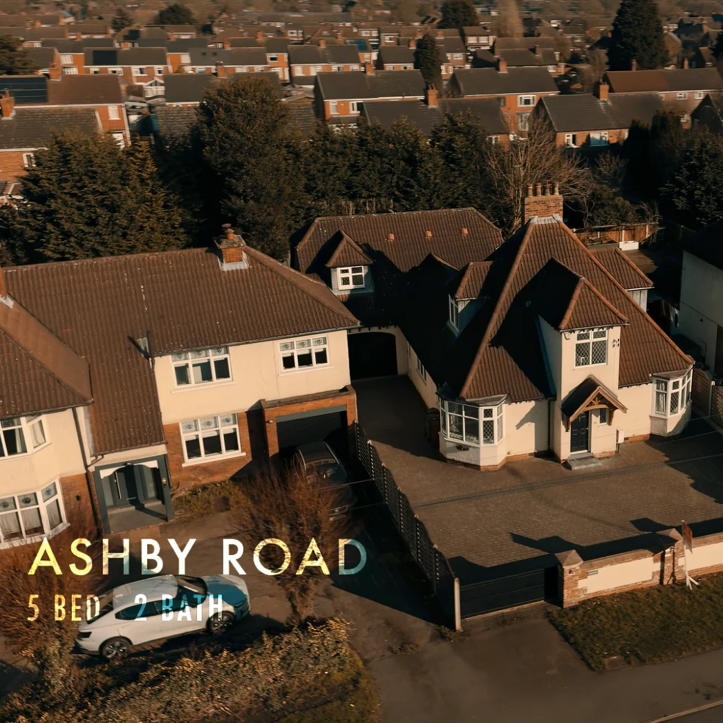 Cinematic property film for an estate agent